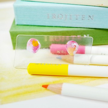 節氣 夏至 手繪貼耳耳環 耳針/耳夾