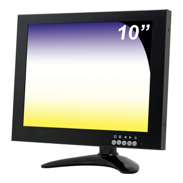 CHICHIAU 10吋4:3多功能IPS LED液晶螢幕顯示器(BNCVGAHDMI)
