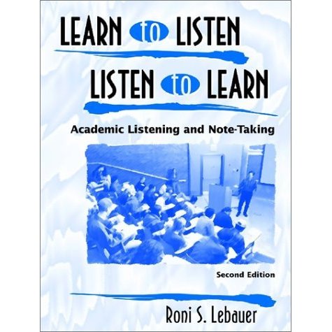 LEARN TO LISTEN LISTEN TO LEARN(2E) BK