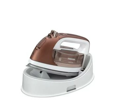 (免運) TOSHIBA 東芝 TA-FDX750 無線 蒸氣熨斗 3段溫度 抗菌 除菌 除臭 收納盒 日本代購