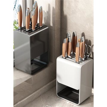 廚房刀架置物架免打孔壁掛式臺面款掛墻家用放刀具刀座菜刀收納架