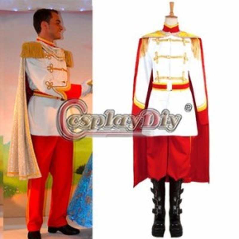 高品質 高級コスプレ衣装 ディズニー シンデレラ 風 ドレス 王子 オーダーメイド Fairy Tales Cinderella Prince Charming Ver 2 通販 Lineポイント最大1 0 Get Lineショッピング