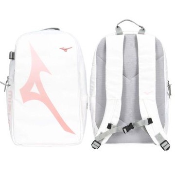 MIZUNO 運動後背包-22L-台灣製  雙肩包 肩背包 旅行包 73TDD00201 淺粉紅
