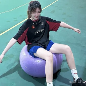 【內層冰感絲滑】[鬥誌]美式訓練籃球速幹短袖T恤投籃服複古賽車服主題印花上衣男女衕款排山衫透氣上衣