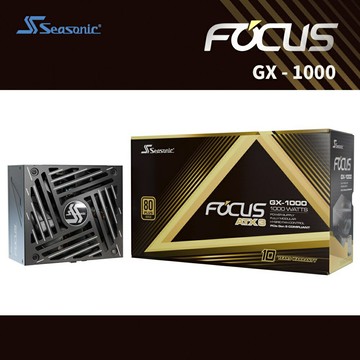 【澄名影音展場】海韻 Seasonic ATX3 Focus GX-1000 電源供應器 金牌全模 (編號:SE-PS-FO4GX1000)