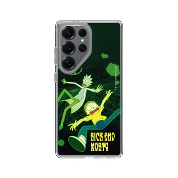 Galaxy S25 Ultra Clear 透明 - 瑞克和莫蒂 Rick and Morty - 瑞克和莫蒂-多元宇宙
