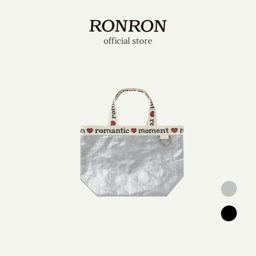 [RONRON] Romantic Moment Mini Tarpaulin Bag / 2色任選 韓國官方直送