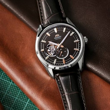 ORIENT東方 SEMI-SKELETON系列 鏤空機械錶 新春開運 送禮首選-40.8 mm RA-AR0005Y