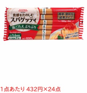 ★まとめ買い★　昭和　結束スパゲティ　１．６ＭＭ　６００Ｇ　×24個