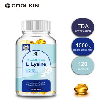 Coolkin L-賴氨酸，支持免疫 功能，膠原蛋白的合🤪成 美國原裝進口，60/120粒