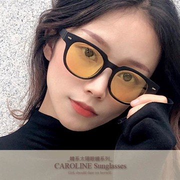 《Caroline》年度最新網紅款潮流百搭抗UV時尚太陽眼鏡 72190
