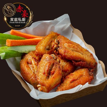 【赤豪家庭私廚】椒鹽鮮嫩雞中翅6包(500g+-10%/包)