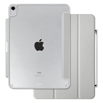 RhinoFit 平板透明板摺疊保護套  淺灰色  ipad Air 4/5代  1個