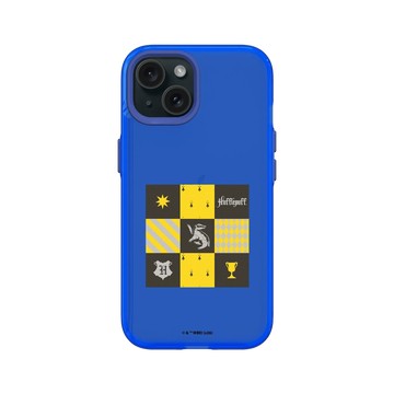 iPhone 15 Clear 激光藍 - 哈利波特 Harry Potter - 學院盃系列：赫夫帕夫
