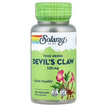 Solaray, 南非鉤麻，525 毫克，100 粒素食膠囊