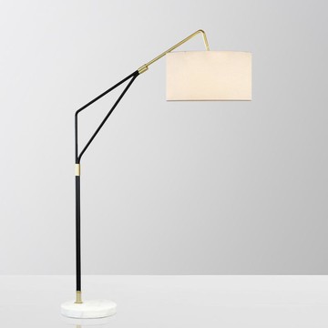 免運 開立發票 落地燈 釣魚燈 檯燈 壁燈 床頭燈 立燈 后現代北歐大氣客廳床頭書房落地燈大理石立式落地燈樣板房釣魚燈 快速出貨PYY1309