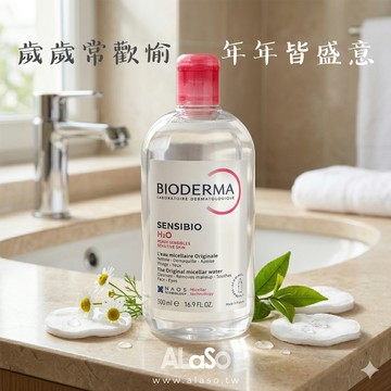 純粹的保養給純粹的你🤍BIODERMA｜舒敏高效潔膚液 500ml★附祝福卡片✧生日禮物/情人節禮物-平輸版