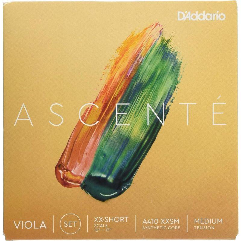 D'Addario D Addario ダダリオ ビオラ弦 Ascente セット Extra Short Scale A410 XXSM Medi