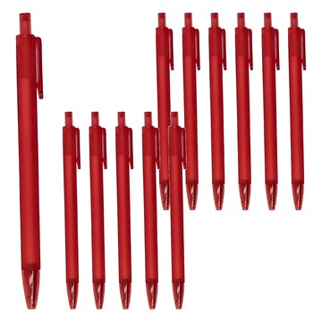 TEMPO 節奏牌 優質の中性筆 0.5mm G-182  紅色  12支