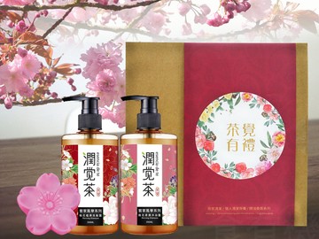 ★中秋促銷★節日送禮、交換禮物~【茶寶】客家風華桃花禮盒3件組