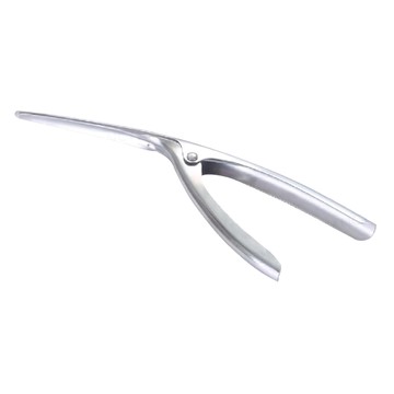 FANCY LIFE 不鏽鋼剝蝦神器 20.5 x 6cm 輕鬆剝蝦 快速剝蝦  銀色  1個