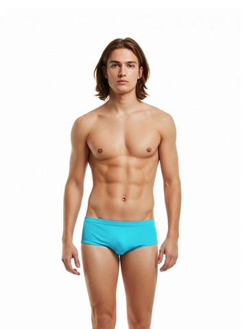 All Day Fit Training Short Square Swimming Pants [GREEN]