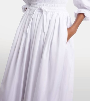 Dolce & Gabbana Cotton poplin midi skirt