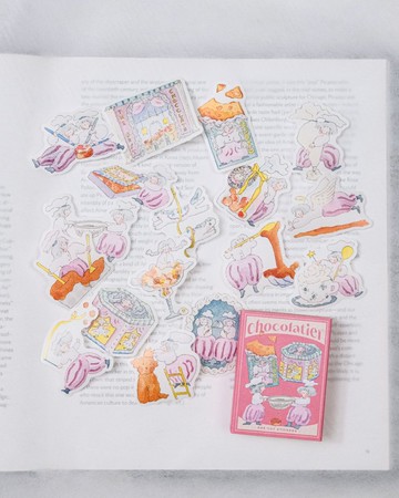 火柴盒系列貼紙 12-可可屋