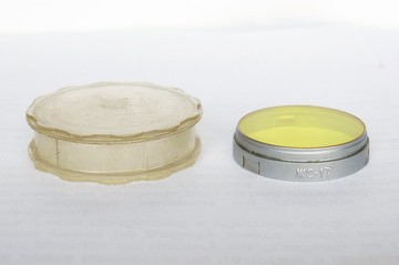 ZhS-17 36mm黃色鏡頭濾鏡蘇聯LZOS Industar-50 Industar-22 FED盒裝