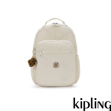 『首爾包』Kipling 沙米色機能手提後背包-SEOUL LAP