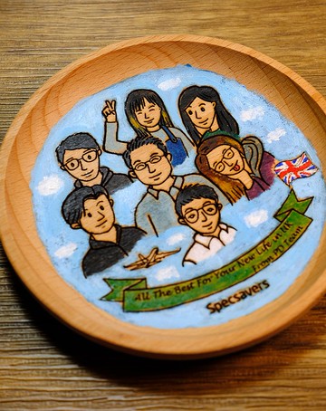 客製化物語小木碟-好朋友訂製版(同款多隻有特別折扣)