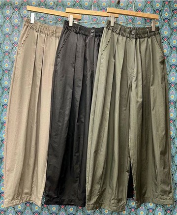 Chemistry_Girls - 韓國 WPT020 VIVACITY 鬆緊打褶 氣球褲 (三色)