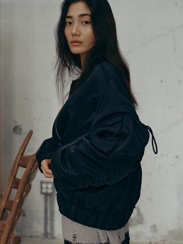 MA-1 Bomber Jacket Black_F243JP01