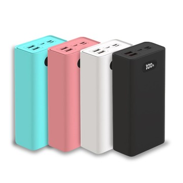 30000mAh up  MIT台灣製  LED數位顯示 PD+QC+PPS 22W雙向快充行動電源 H30000