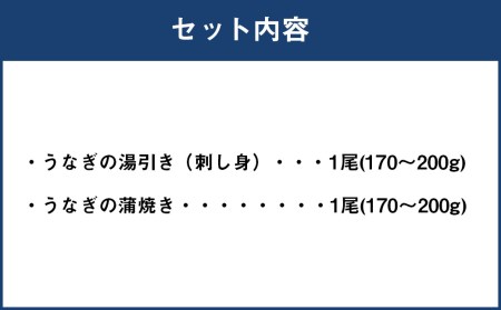 うなぎの2種 食べ比べセット