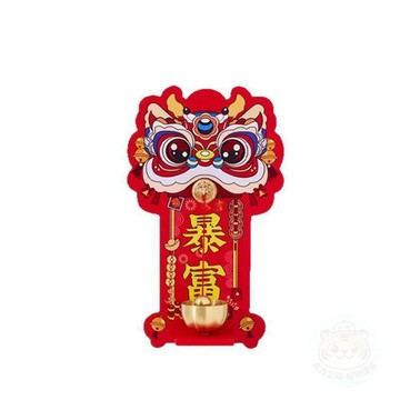 🎊單日優惠🎊熱賣新款醒獅 門鈴 -mph 醒獅磁吸 門鈴 多巴胺新年入戶大門裝飾銅鈴