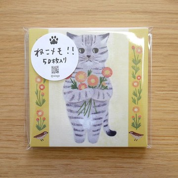 貓咪便條紙 #18 鯖貓 內含 50 張