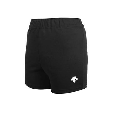 DESCENTE 女運動短褲-三分褲 排球 針織 慢跑 訓練 迪桑特