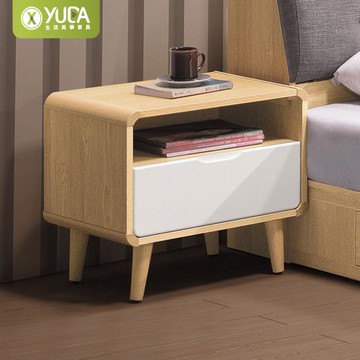 【YUDA 生活美學】橋蒂 床頭櫃/床邊櫃/小矮櫃 H4Y A112-07