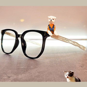 帥鏡_鼻樑上的毛孩工藝 (把寵物毛髮 溶入手工眼鏡) / 款式多色