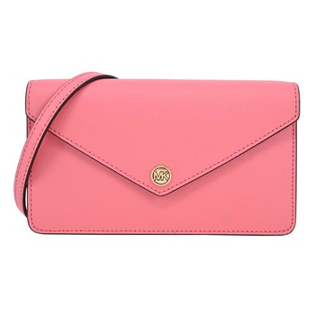 MICHAEL KORS JET SET TRAVEL防刮皮革信封式WOC斜背包-糖果粉_廠商直送