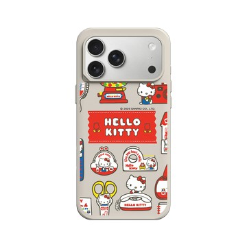 iPhone 17 Pro Max SolidX 貝殼灰 - 三麗鷗-Hello Kitty - Sticker-Hello Kitty生活小物