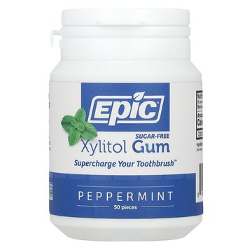 Epic Dental, 薄荷口香糖, 50 片