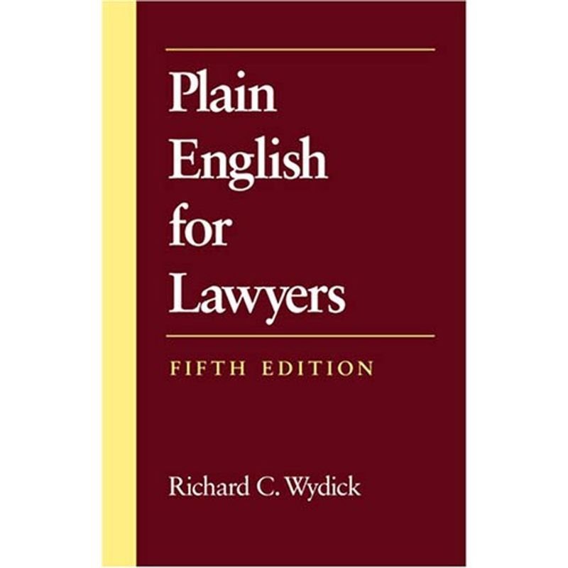 Plain English for Lawyers