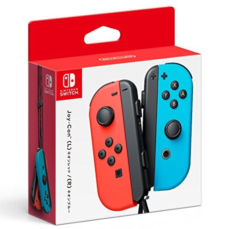 任天堂純正品Joy-Con (L) ネオンレッド (R) ネオンブルー