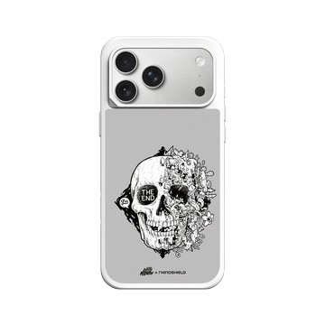 iPhone 17 Pro Max SolidX 白 - Ted Leonid Melendres - Diamond Skull 鑽石骷顱