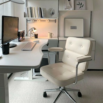 辦公椅 椅子 免運 開立發票 電腦家用辦公臥室舒適升降轉椅女生辦公椅書房宿舍椅子學習化妝