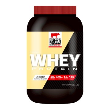 RED COW 紅牛 聰勁即溶乳清蛋白 烏龍奶茶風味 每份含28克蛋白質  907g  1罐