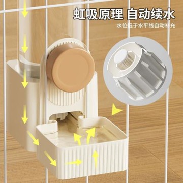 ✅喂鳥食器鴿子自動鳥用飲水器鸚鵡蘆丁雞寵物掛式防撒防濺鳥食盒