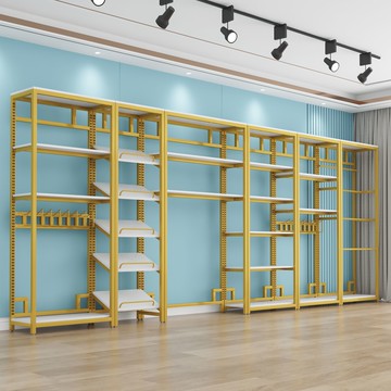 免運 家用貨架 倉儲貨架 家紡貨架四件套展示架被子擺放架可調節床品萬能多層落地式陳列架 可開發票 全館八折 工廠現貨直銷 新品特價 h9027